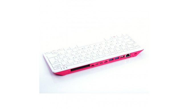 RASPBERRY PI400 RED/WHITE 4GB/ power supply included.