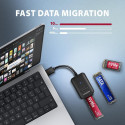 Adapter Gen 2 M.2 NVMe/SATA SSD AMD2-AM USB-A