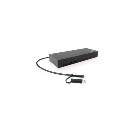 Docking Station - Lenovo 40AF0135EU 135W Dual 4K HDMI/DisplayPort USB 3.2 Black