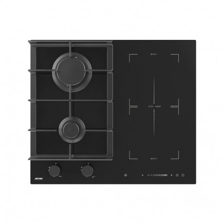 Induction Cooktop - MPM-60-IMG-22 4 Zones Glass Top Digital Timer Child Lock Black
