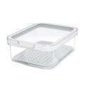 Food Storage Container - ROTHO Rondo Cauma 1.2L White Transparent