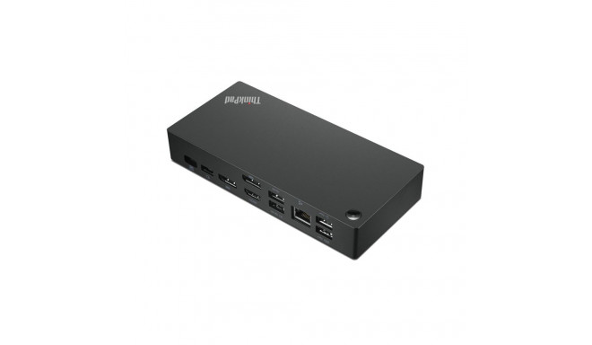Docking Station - Lenovo 40AY0090EU USB 3.2 Gen 1 Type-C Black