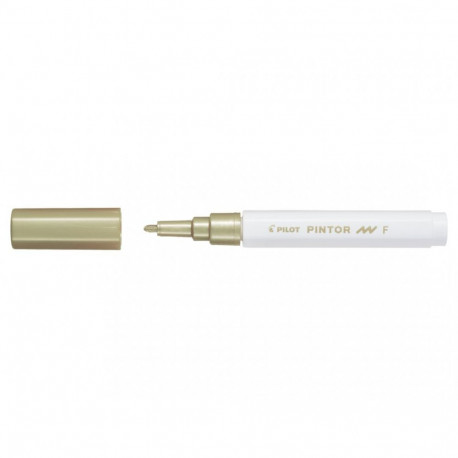 Marker Pilot Pintor, FINE 1-2,9mm, koonus ots, kuldne
