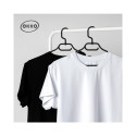 PLASTIC HANGER BLACK LSP037 10PCS