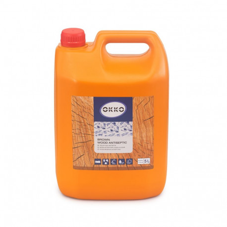 WOOD ANTISEPTIC OKKO T BROWN 5 L