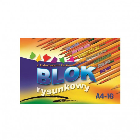 Värviline paber Kreska A4, kahepoolne, 16 lehte (8 värvi x2) (2 tk)