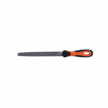 Flat tapered file 8" 200mm bastard cut with handle