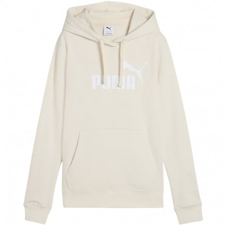 Bluza damska Puma ESS No.1 Logo Hoodie kremowa 682391 87  M