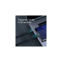 Baseus Type-C - Type-C Cafule Cable PD 2.0 60W, 3A, 2m, Black/ Gray (CATKLF-HG1)