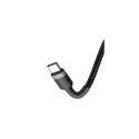 Baseus Type-C - Type-C Cafule Cable PD 2.0 60W, 3A, 2m, Black/ Gray (CATKLF-HG1)