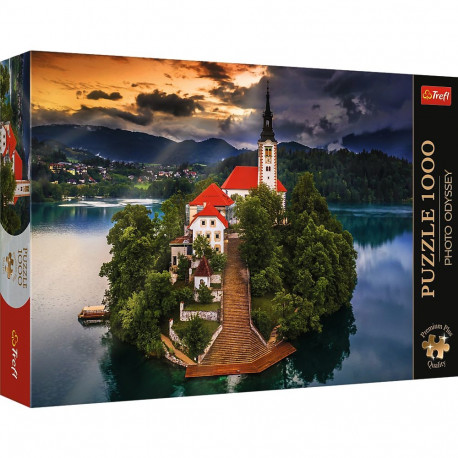 TREFL Premium Plus Puzzle Lake Bled, Slovenia, 1000 pcs