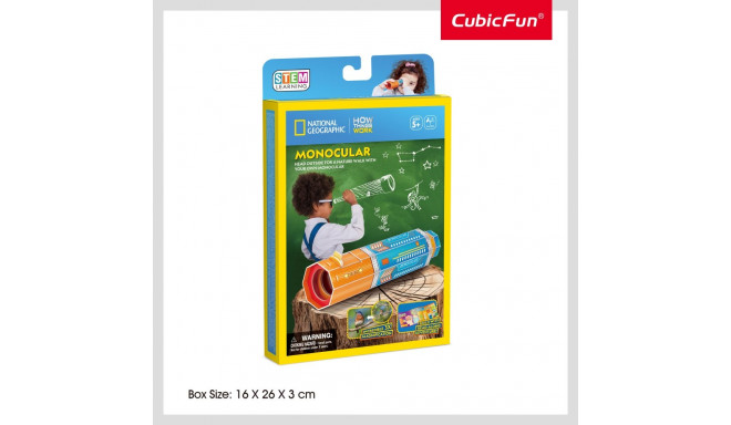 CUBIC FUN National Geographic 3D pusle Pikksilm