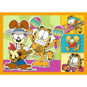 TREFL GARFIELD Puzzle 4 in 1 set