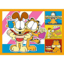 TREFL GARFIELD Puzzle 4 in 1 set