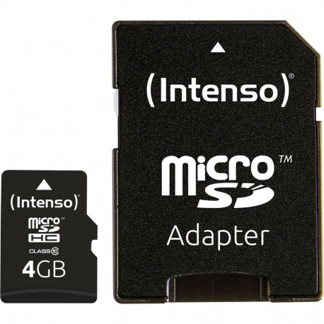 Intenso microSDHC 4GB C10 with Adapter