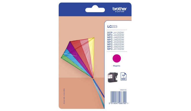 Brother LC-223 M magenta tindikassett