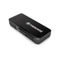 Transcend Kaardilugeja RDF5 Must USB-Tüüp A 3.1