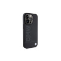 BMW MagSafe Leather Hot Stamp case for iPhone 15 Pro Max - black