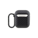 BMW BMA2WMPUCA2 AirPods 1/2 cover black/black Carbon Double Metal Logo