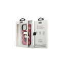 Karl Lagerfeld KLHCP13XPMNIKPI iPhone 13 Pro Max 6.7" hardcase red/red Monogram Ikonik Patch