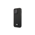 Karl Lagerfeld KLHCP13LSFMP2K iPhone 13 Pro / 13 6.1" hardcase black/black Saffiano Plaque