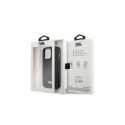 Karl Lagerfeld KLHCP13LSFMP2K iPhone 13 Pro / 13 6.1" hardcase black/black Saffiano Plaque