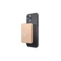 Guess Inductive Power Bank 5W GUPBMSVSLG 3000mAh gold/gold MagSafe