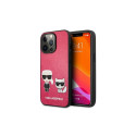Karl Lagerfeld KLHCP13LPCUSKCP iPhone 13 Pro / 13 6,1" fuksja/fuchsia hardcase Ikonik Karl & Choupet