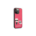 Karl Lagerfeld KLHCP13LPCUSKCP iPhone 13 Pro / 13 6,1" fuksja/fuchsia hardcase Ikonik Karl & Choupet