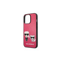 Karl Lagerfeld KLHCP13LPCUSKCP iPhone 13 Pro / 13 6,1" fuksja/fuchsia hardcase Ikonik Karl & Choupet
