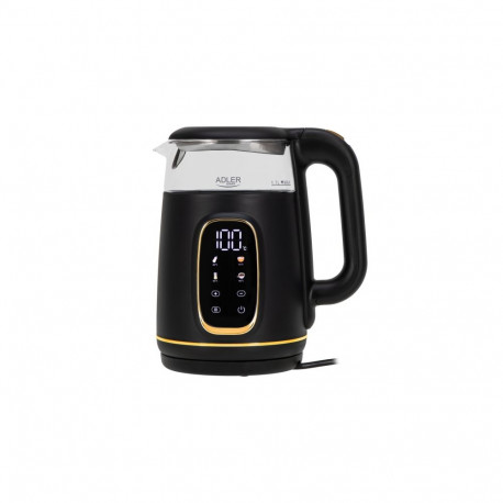 Adler AD 1305BG Elektriskā tējkanna ar temperatūras kontroli 1.7L 2200W