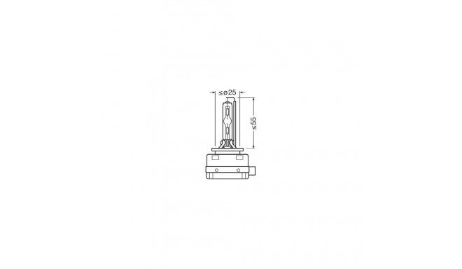 D8S Xenarc 25W PK32d-1 1tk