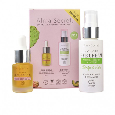 ALMA SECRET NATURAL & THERMAL COSMETICS ESTUCHE 2 pz