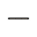 PATCH PANEL 24 PORT 1U 19" CAT.7 FTP WITH CABLE ORGANIZER SHIELDED BLACK LANBERG