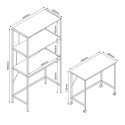 Töölaud LESTER 84x40xH160cm