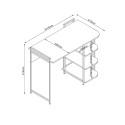 Kirjutuslaud LESTER 101,5x51,5xH81cm