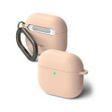 Airpods 4 laadimiskarbiümbris Ringke Silikoon, roosa