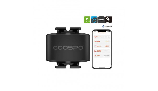 Cadence Sensor Coospo BK9C compatibile with Wahooo, Garmin, Bryton etc.