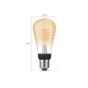 Philips Hue White Filament ST64 Edison smart filament lamp, E27
