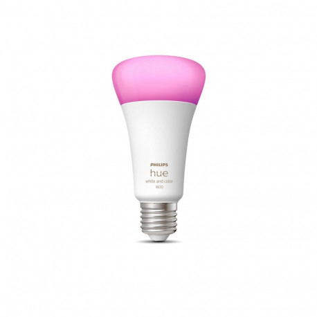 Philips Hue LED smart lamp, White and color ambiance, E27, 1600 lm
