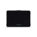 Tucano Colore Second Skin protective sleeve for 17/18" laptop, black