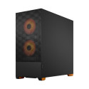 Fractal Design Pop Air RGB Orange Core TG ATX case with window, black/orange