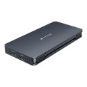 HyperDrive Next USB-C Hub, 10 ports, memory card reader, midnight blue
