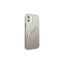 Guess GUHCP12SPCUGLSGO iPhone 12 mini5.4" gold hardcase Glitter Gradient Script