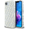 Case Karl Lagerfeld IML Repeat Logo for iPhone 16e gold