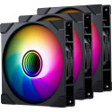Phanteks M25G2-140 D-RGB Reverse Blade Fan 3-pack Black (PH-F140M25R_G2_DBK01_3P)