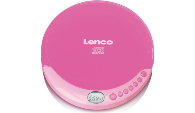 Lenco CD-011 CD Player Pink