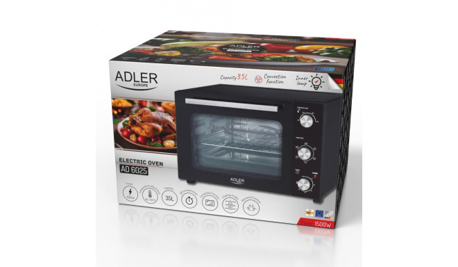 Adler elektriahi AD 6025 35 L 1500 W must