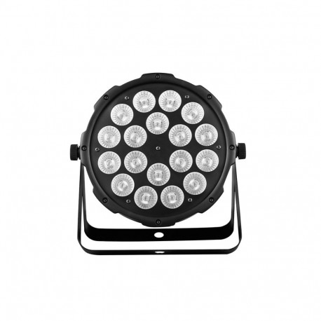 LIGHT4ME lavaprožektor HEXO PAR 18x12W RGBWA-UV