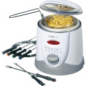 Clatronic FFR 2916 Single 1 L Stand-alone 900 W Deep fryer Grey, White